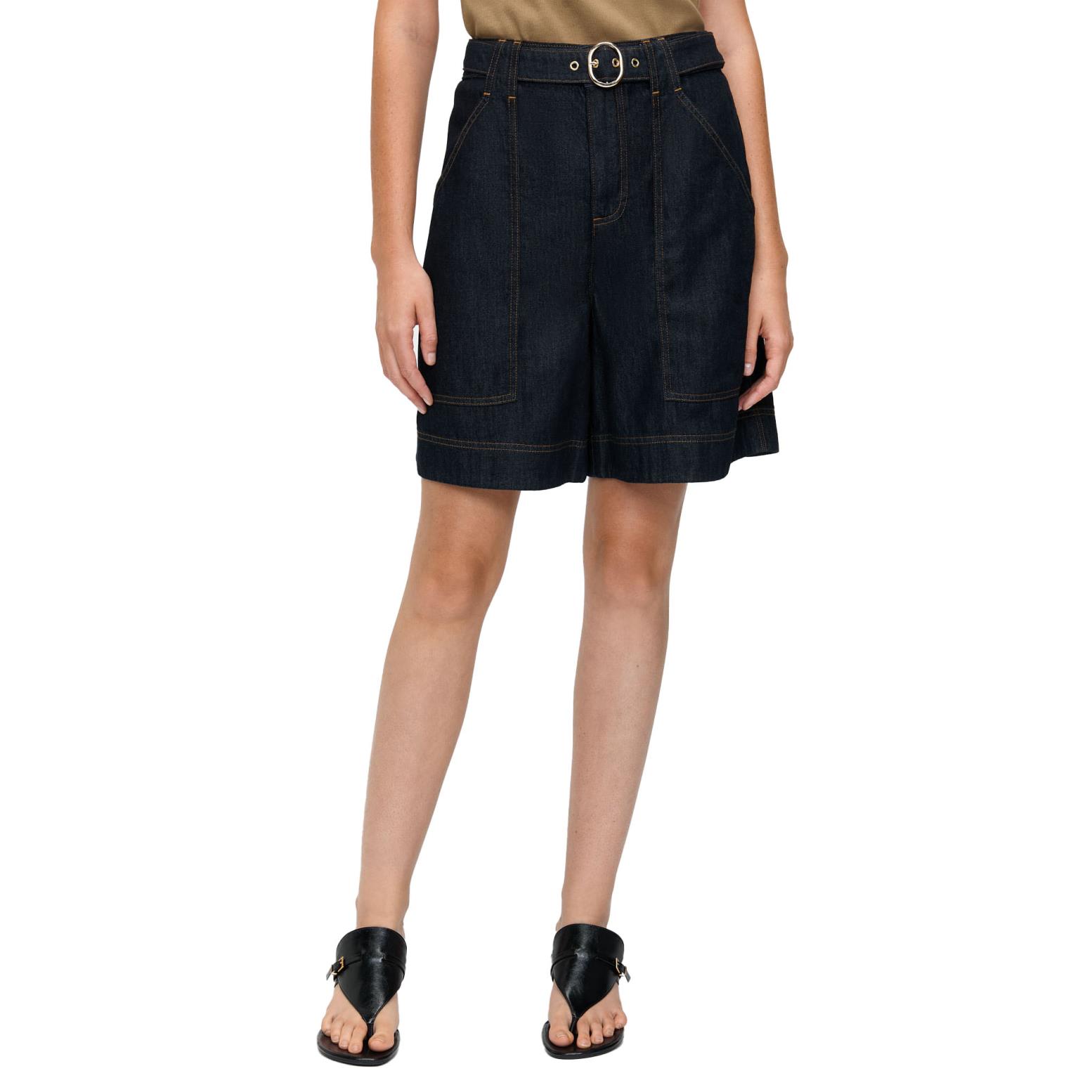 Veronika Maine Tencel Denim Short